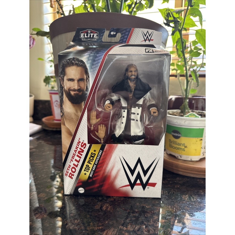 Seth "Freakin" Rollins WWE Mattel Elite Collection Top Picks: 2025 Wave 1 Action